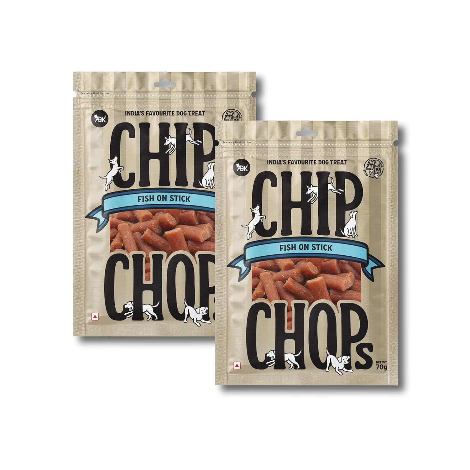 Chip Chops Chip Chops Fish On Stick Dog Snacks 70 G Pack Of 2 70 G Pack Of 2