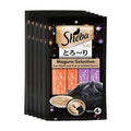 Sheba Melty Premium Lickable Creamy Cat Treats, Maguro Selection – Tuna & Tuna & Prawn Flavors, 6 Packs x 48g (288g), Creamy Treats for Bonding