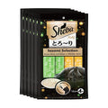 Sheba Melty Premium Lickable Creamy Cat Treats, Sasami Selection – Chicken & Chicken & Whitefish Flavors, 4 Sticks x 12g (48g), Creamy Treats for Bonding