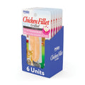 INABA Grilled Chicken Fillet in Crab Broth (Pack of 6, 25 Grams per pack), All Life Stages, Flake