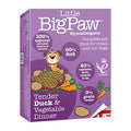 Little BigPaw Tender Duck & Vegetable Dinner for Puppy and Small Dogs, Grain Free and Hypoallergenic Dog Wet Food, 150 GMS Each (Pack of 7)