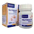 Virbac Nutrich Tablets For Dogs And Cats By Jolly And Cutie Pets 60 Tablets 60 Count