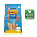 Purina Friskies Seafood Sensations Adult Dry Cat Food, 6kg, Contains Tuna, Salmon, Snapper, Crab & Shrimp Flavours