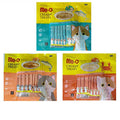 Heads Up For Tails Me O Creamy Cat Treats All Life Stages Combo Bonito Crab Salmon Flavors Pack Of 20 Sticks Each