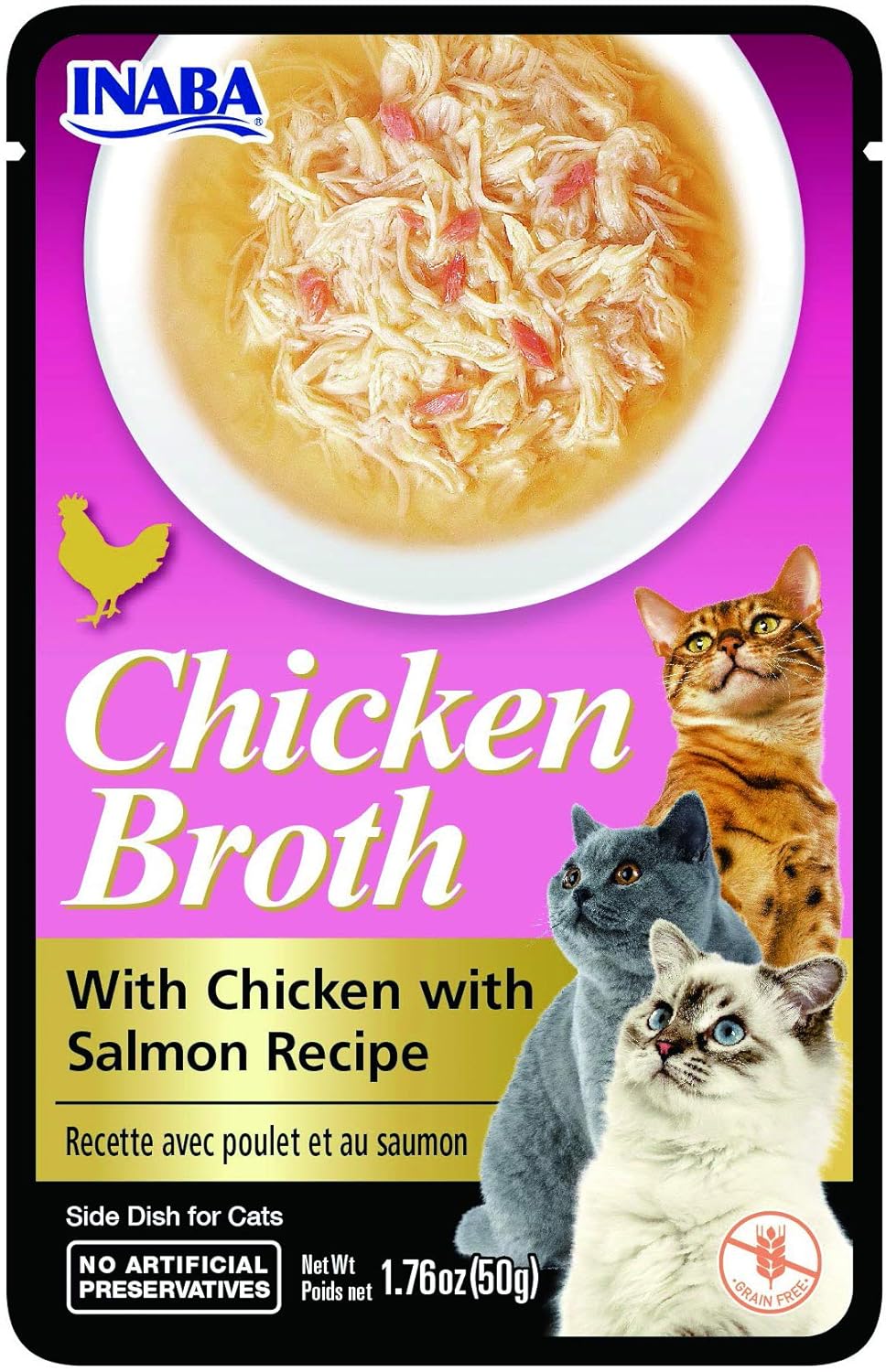 Inaba Chicken With Salmon 50g Per Pc