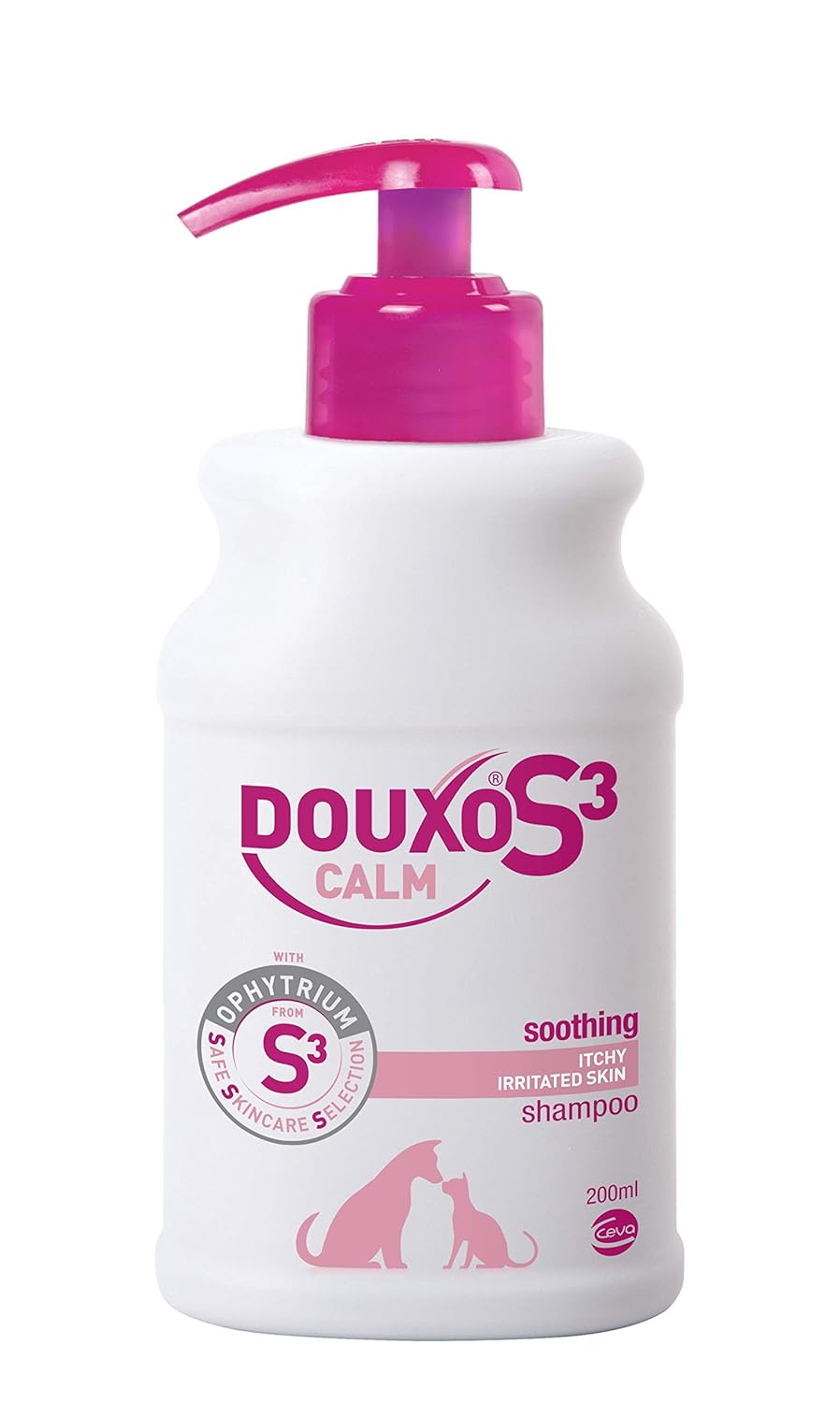 Douxo S3 Calm Itch Relief Dog And Cat Shampoo Hypoallergenic Fragrance For Itchy Or Irritated Skin Veterinary Recommended And Clinically Proven Safe Skincare Selection 200ml