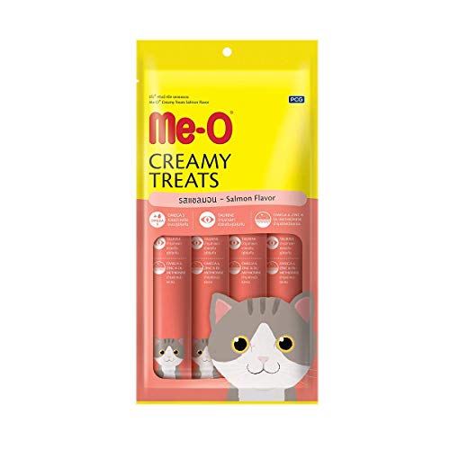ME-O Creamy CAT Treats - Salmon Flavor Pack of 12