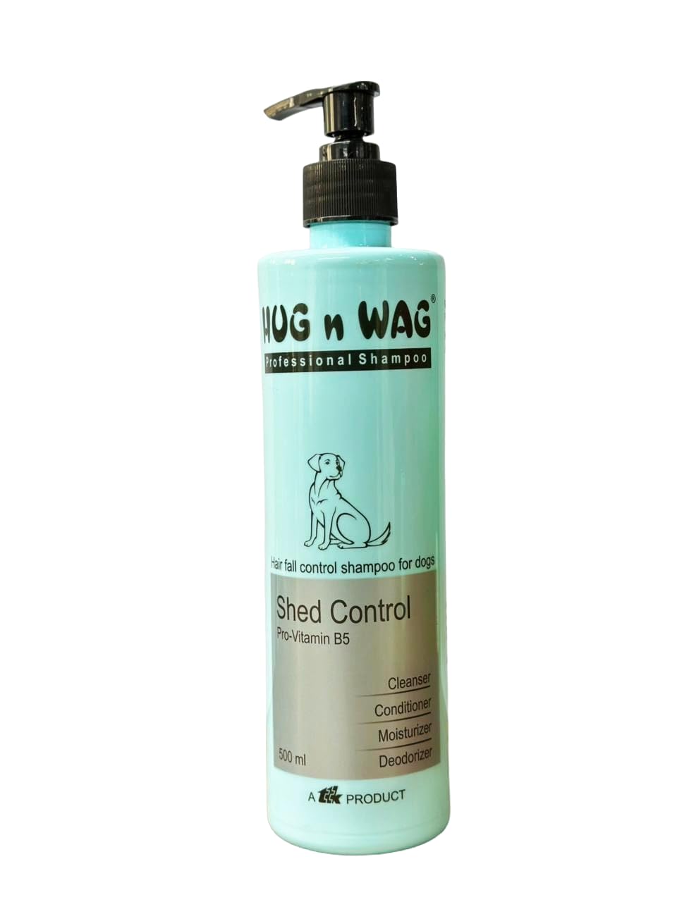 Professional Shed Control Dog Shampoo 4 In 1 Hair Fall Control Formula Cleans Conditions Moisturizes Deodorizes Wheat Germ Oil Nettle Extract Pro Vitamin B5 500 Ml Pack Of 1