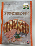Dogaholic Superbone Stick Treats For Dogs Salmon Oil 9pcs Medium 150 G Pack Of 3