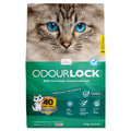 Odourlock Calming Breeze Scented Ultra Premium Cat Litter Blocks Ammonia Dust Free Extra Hard Clumping 40 Day Odor Control Quick Absorption No Tracking Multi Cat Friendly Made In Canada 12kg