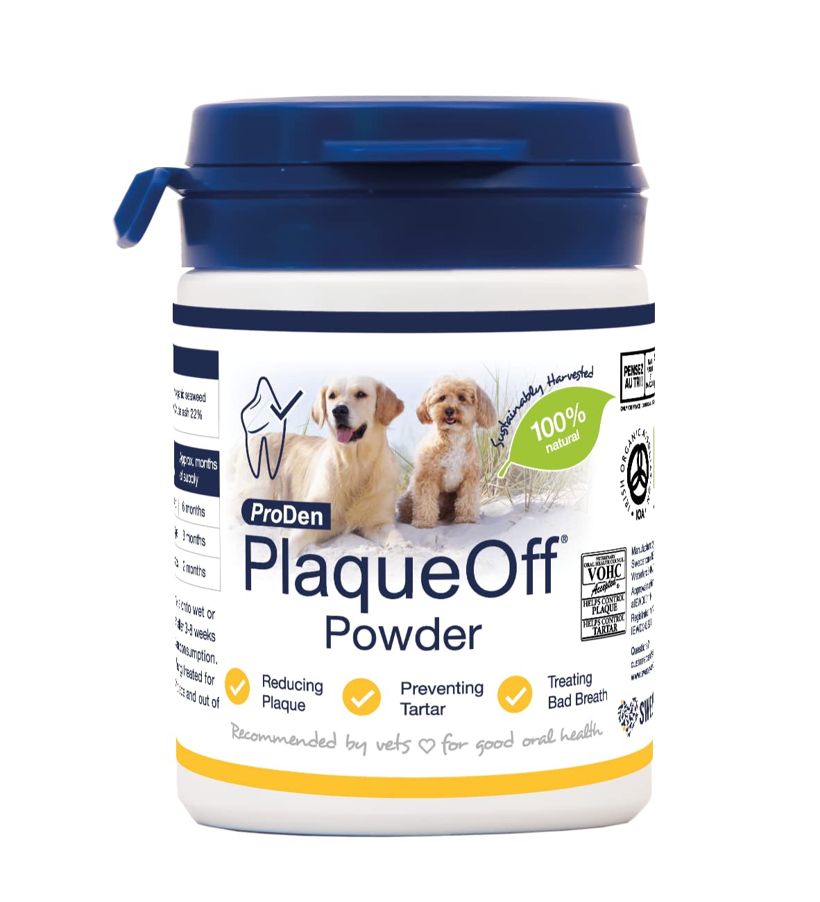 Proden Plaqueoff Powder Supports Normal Healthy Teeth Gums And Breath Odour In Dogs 20 Gm