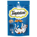 Temptations Crunchy Cat Treats Savoury Salmon Flavour 85 G Goodness Of Protein Vitamins Minerals Soft Inside Crunchy Outside