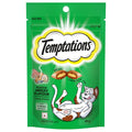 Temptations Crunchy Cat Treats Seafood Medley Flavour 85 G Goodness Of Protein Vitamins Minerals Soft Inside Crunchy Outside Adult Chunk