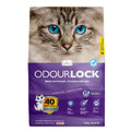 Odourlock Lavender Scented Ultra Premium Cat Litter Blocks Ammonia For 40 Days Quick Absorption Dust Free Extra Hard Clumping Multi Cat Friendly Made In Canada12kg