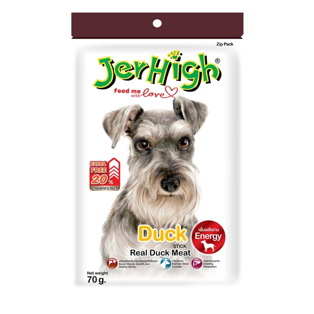 Jerhigh Dogsncats Chicken Dog Treats Human Grade High Protein Chicken Fully Digestible Healthy Snack Training Treat Free From By Products Gluten Duck 70gm 4x 70g Sold By Dogsncats