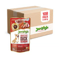 Jerhigh Wet Dog Food Human Grade High Protein Chicken Gravy Roasted Duck Pack Of 108 All Life Stages