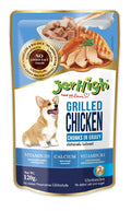 Jerhigh Wet Dog Food Human Grade High Protein Chicken Gravy Grilled Chicken Pack Of 72 With Free Gnawlers Calcium Bone 1pc 22g Sold By Dogsncats All Life Stages