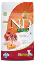 Farmina N D Pumpkin Puppy Mini Dog Food Chicken Pumpkin Pomegranate Rich In Anti Oxidants Complete Food For Puppies 0 8kg No Artificial Preservatives