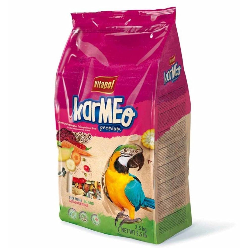 Vitapol Karmeo Premium Complete Food For Big Parrots 2 5 Kg