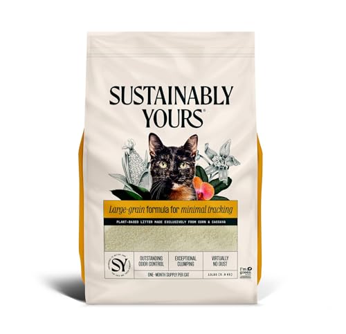 Sustainably Yours, Natural Large Grain Multi-Cat Litter, 5.9 Kg