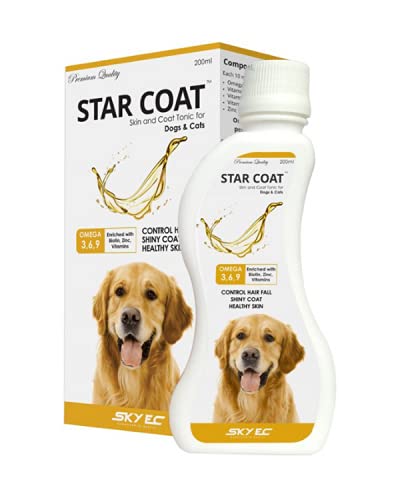 Sky Ec Dynamicsales India Sky Ec Star Coat Dog Syrups For Dogs Kitten Cats 500ml Pack Of 2