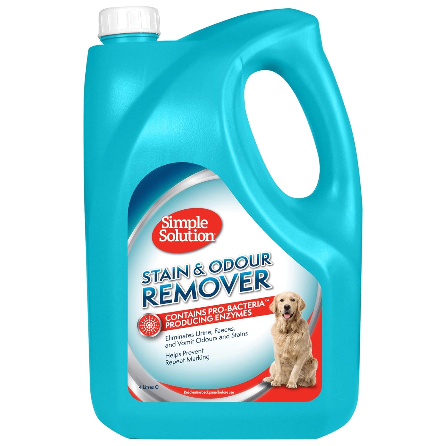 Simple Solution Dog Extreme Stain And Odour Remover 3x Cleaning Power Eliminates Tough Set In Stains And Odors 4l