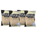 Dogaholic Milky Chew Stick Style Dog Treats Pack Of 4 Milk Flavoured Rawhide Chews For Dogs Of All Ages And Sizes Supports Strong Teeth And Bones 30 Sticks Per Pack