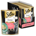 Sheba Fine Premium Kitten 2 12 Months Wet Cat Food Chicken Premium Loaf 70 G Pouch Pack Of 14 High Moisture Gravy Kitten Cat Food For Healthy Hydration