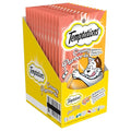 Temptations Creamy Purrrrr-ée Lickable Cat Treats, Salmon & Cheese Flavour, 48 g, (Pack of 12), Made with Real Fish, Goodness of Protein, Vitamins & Minerals, Adult