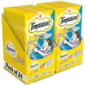 Temptations Creamy Purrrrr-ée Lickable Cat Treats, Chicken & Tuna Flavour, 48g, (Pack of 24), Made with Real Fish, Goodness of Protein, Vitamins & Minerals, All Life Stages