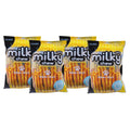 Milky Chew Stick Style Treats For Dogs Premium Cheese Chicken Flavored Dog Snacks Rawhide Free Highly Digestible Treats For All Ages Breeds Strengthens Bones Teeth Pack Of 4