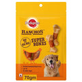Pedigree Ranchos Super Bones (1+ Years) Dog Treats, Chicken & Milky Flavour, 70 g, Low-Fat Treat With No Added Sugar