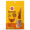 Pedigree Ranchos Spiral Wrap 1 Years Dog Treats Chicken Smokey Lamb Flavour 60 G Rich In Protein Low In Fat With No Added Sugar
