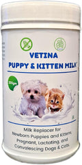 Vetina Puppy Kitten Milk Replacer Powder Milk 200g 1 Count
