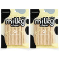 Dogaholic Milky Chew Stick 30 In 1 Pack Of 2 Dog Treat Healthy Highly Digestible Treat Suitable For All Breeds Sizes Sold By Foodie Puppies With Free Key Ring
