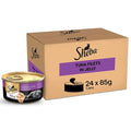 Sheba Deluxe Premium Adult (1+ Years) Wet Cat Food, Tuna Fillets in Jelly, 85 g Can (Pack of 24), High-moisture wet food for healthy hydration