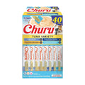 Inaba Churu Cat Treats Grain Free Lickable Squeezable Creamy Puree Cat Treat Topper With Vitamin E Taurine 0 5 Ounces Each Tube 40 Tubes Tuna Variety Box