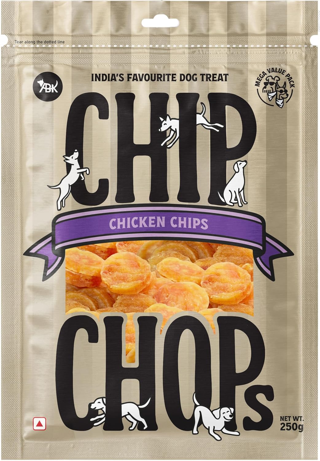 Chip Chops Chicken Chips Coins Dog Treats High Protein Dog Treats For Training Reward Healthy Low Fat Dog Snacks Easily Digestible Pet Treats For All Dog Breeds 250g Pack