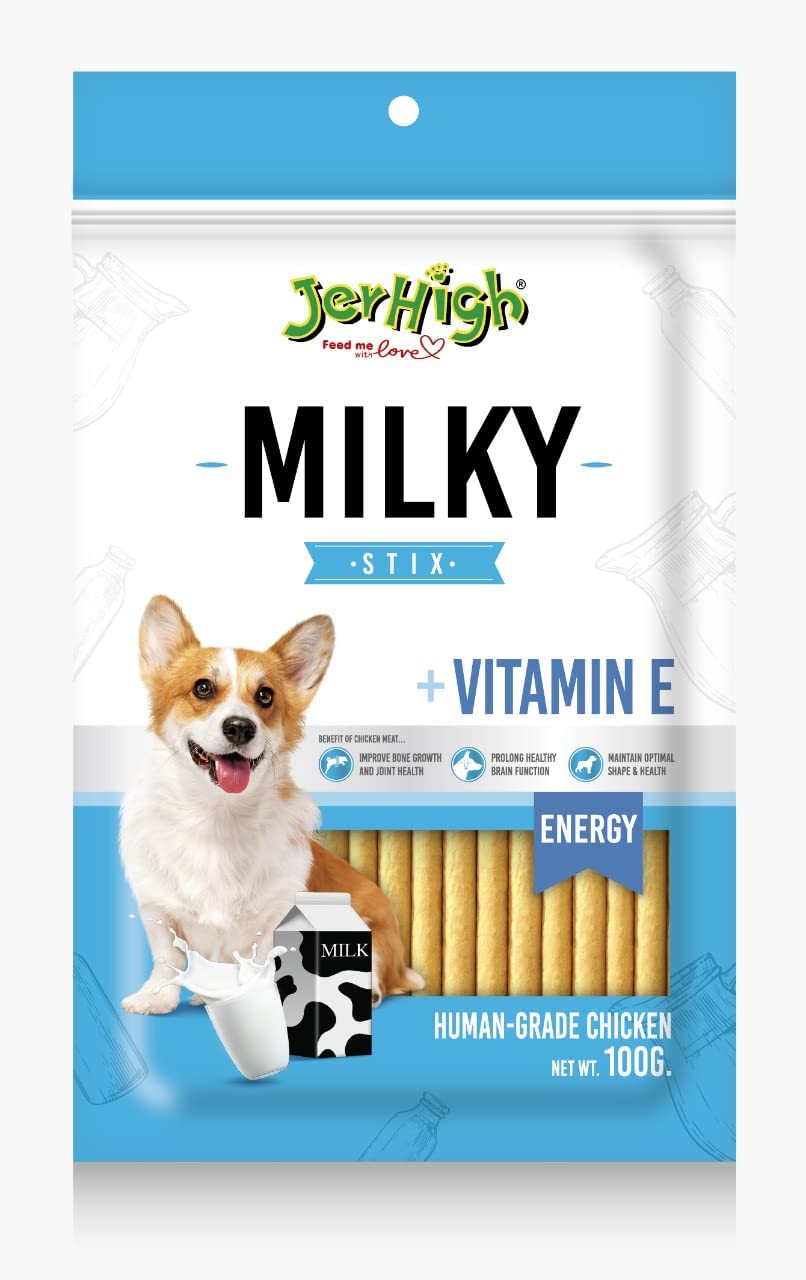 Jerhigh Dog Treats Human Grade High Protein Chicken Free From By Products Gluten With Collagen Blueberry Stix 100gm 6 X 100g Sold By Dogncats Sold By Dogsncats