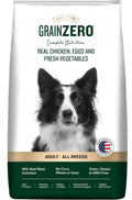 Grain Zero Adult Dry Dog Food 3kg Real Chicken Egg Vegetables 48 Meat Inclusion No Grain Formula Gluten Free Promotes Healthy Skin Coat All Breeds