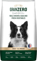 Grain Zero Adult Dry Dog Food 12kg Real Chicken Egg Vegetables 48 Meat Inclusion No Grain Formula Gluten Free Promotes Healthy Skin Coat All Breeds