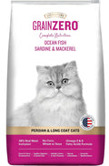Grain Zero Dry Cat Food 7kg Ocean Fish Sardine Mackerel 48 Fresh Inclusion Grain Free Gluten Free Hairball Control Suitable For Long Coat Cats All Life Stages