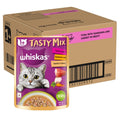 Whiskas Tasty Mix Adult 1 Year Wet Cat Food Tuna With Kanikama Carrot In Gravy 70g Pack Of 28 Made With Real Fish Complete Balanced Nutrition For Adult Cat