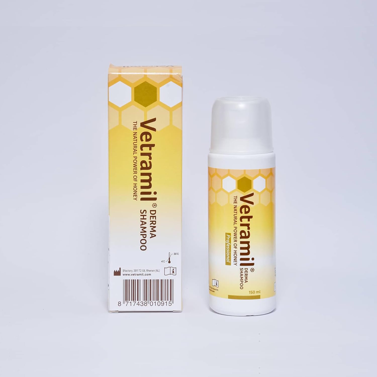 Vetina Vetramil The Natural Power Of Honey Derma Dog Cat Shampoo 150ml