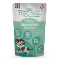 Little Big Paw Gourmet Atlantic Ocean Fish Mousse For Cats Grain Free And Hypoallergenic Wet Cat Food 85 Gms Each Pack Of 12 All Life Stages