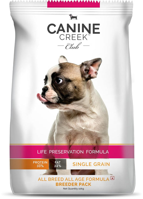 Canine Creek Club Ultra Premium Dry Dog Food For All Life Stages 10kg Pack