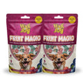 Fruit Magic Veg Treats For Dogs Vitamin C Calcium Enriched Gluten Free Mix Fruit Strawberry Blueberry Banana Flavour 125 Gm Combo A Knotted Pack Of 2