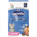Carniwel Ocean Fish Antarctic Krill Kitten Dry Cat Food 3kg Fresh Natural Ingredients Highly Palatable Supports Healthy Skin Glossy Coat Premium Nutrition