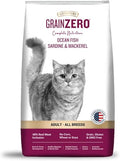 Grain Zero Adult Dry Cat Food 3kg | Ocean Fish, Sardine & Mackerel | 48% Fresh Fish Inclusion, No Grain Formula, Gluten-Free | Promotes Healthy Skin & Coat | All Breeds