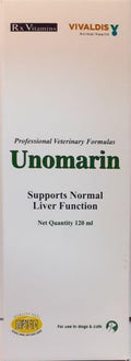 Unomarin Syrup Supports Normal Liver Function For Dogs Cats 120ml